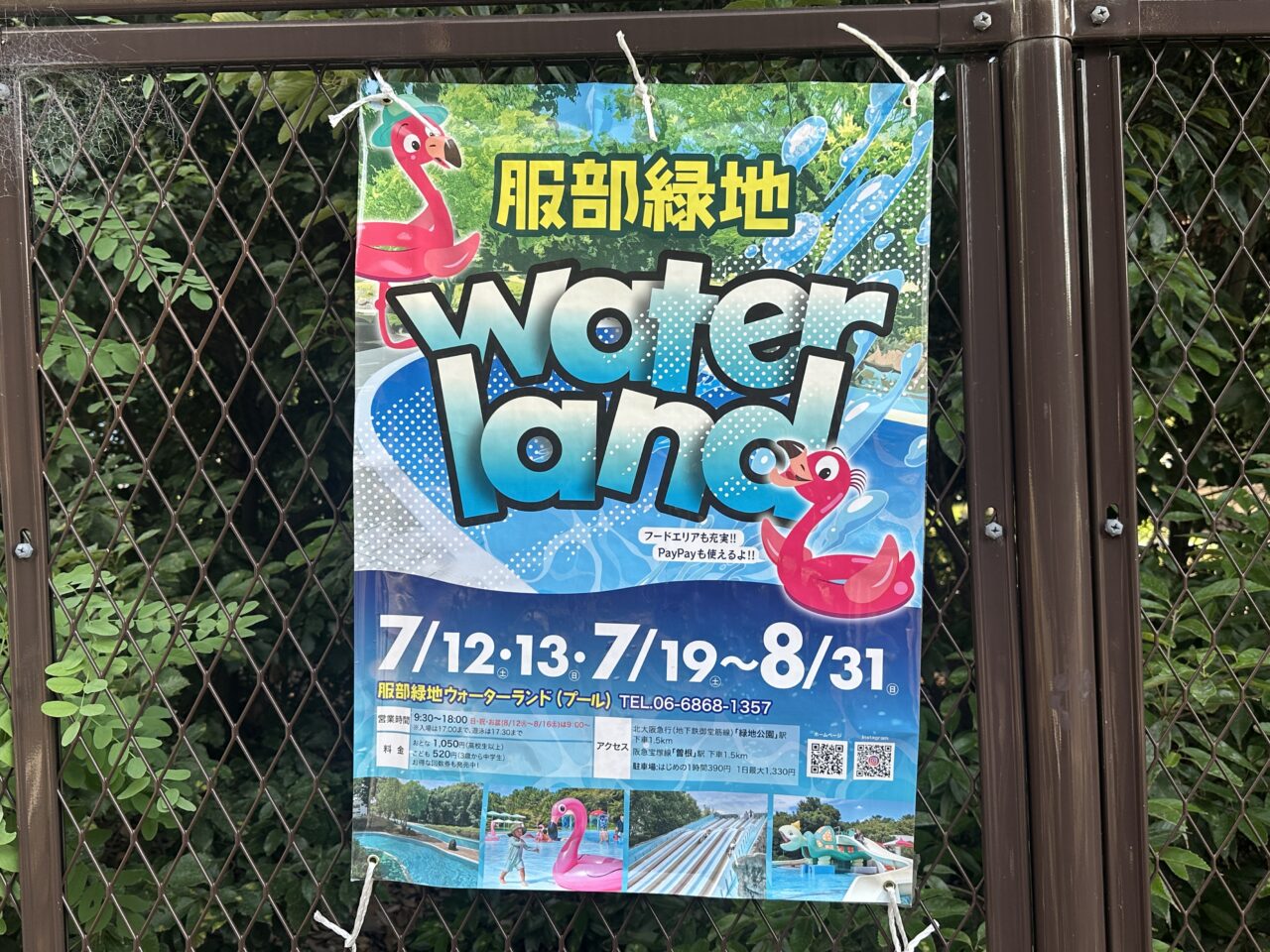 服部緑地ウォーターランド